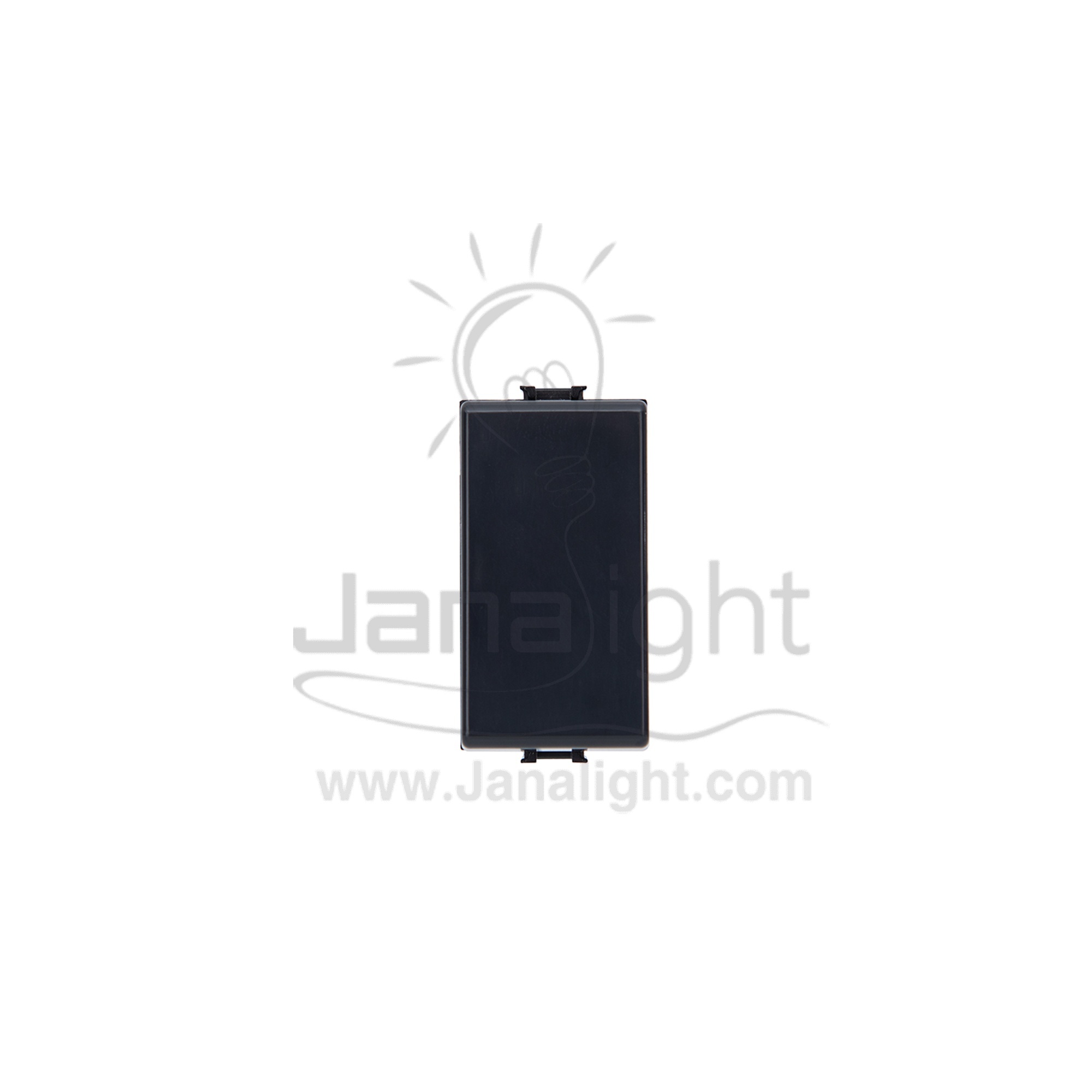 زر جرس ماتكس اسود AG5005E black doorbell switch matix edge